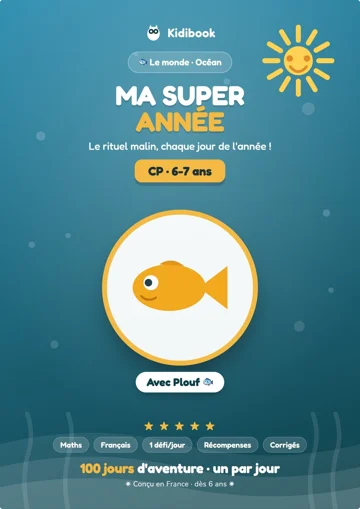 Ma Super Année CP — Kidibook