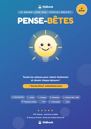 Cover: Le Grand Livre des Pense-Bêtes Spécial Brevet, 3e