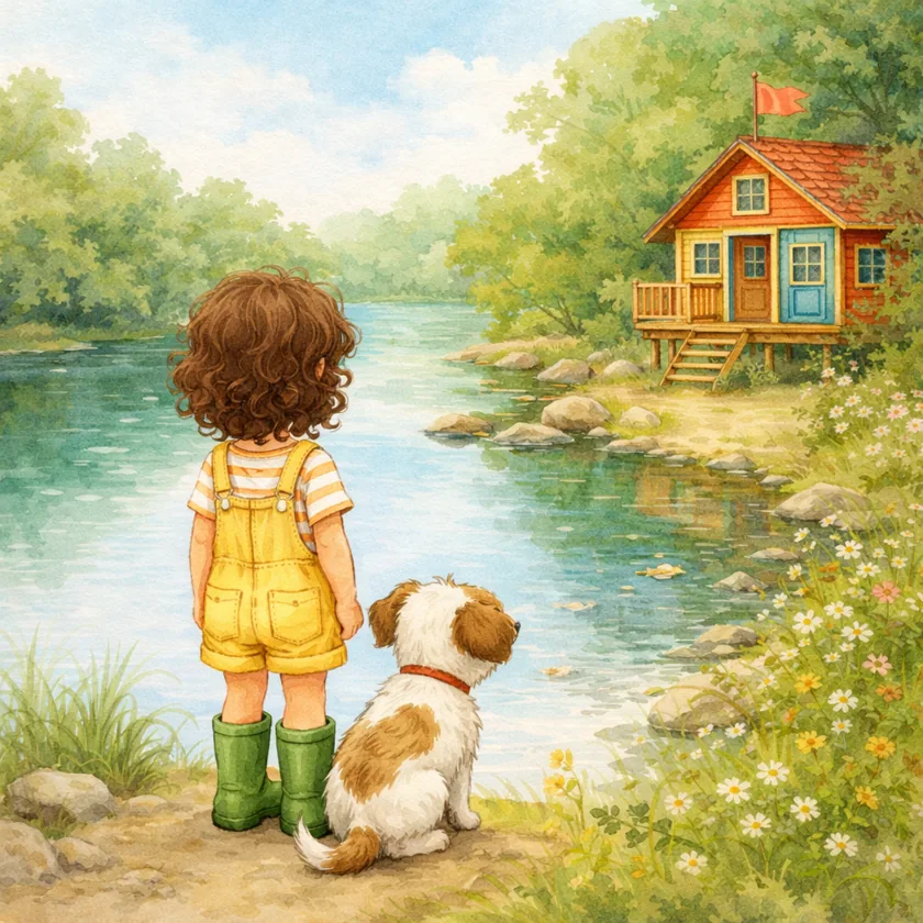 Mila et Pixel au début de leur aventure