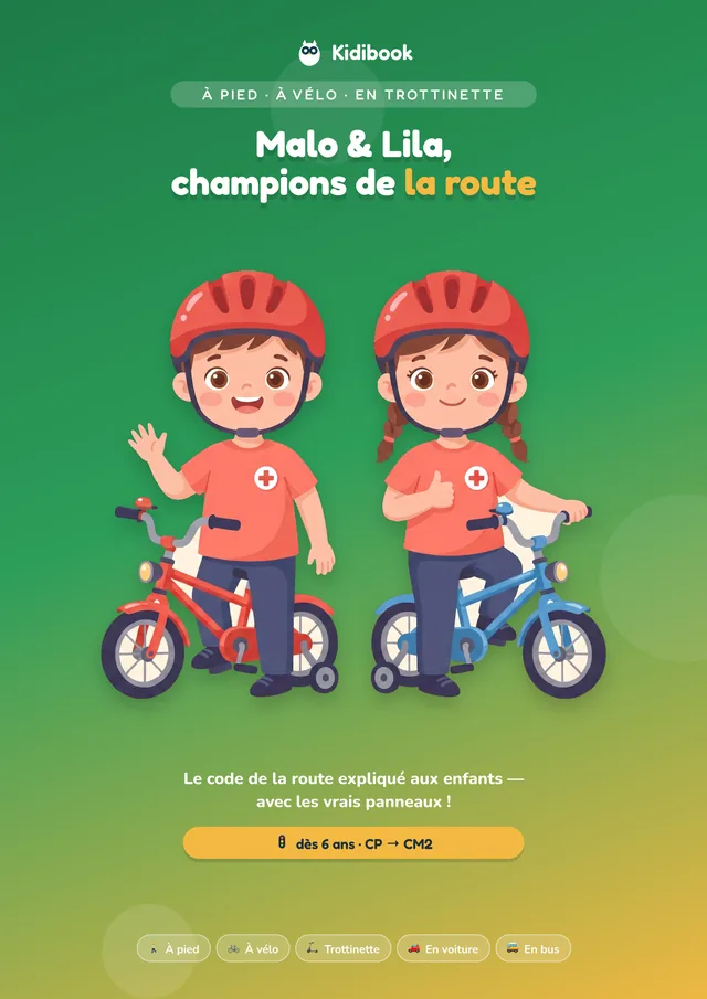 Couverture du livre Malo et Lila, champions de la route