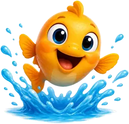 Plouf le poisson, mascotte du CP