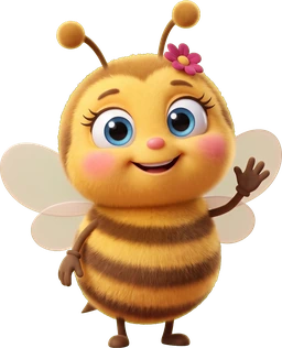 Rosie l'abeille, la mascotte Kidibook de Moyenne Section