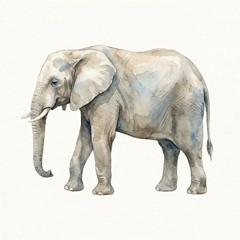 Un elefante