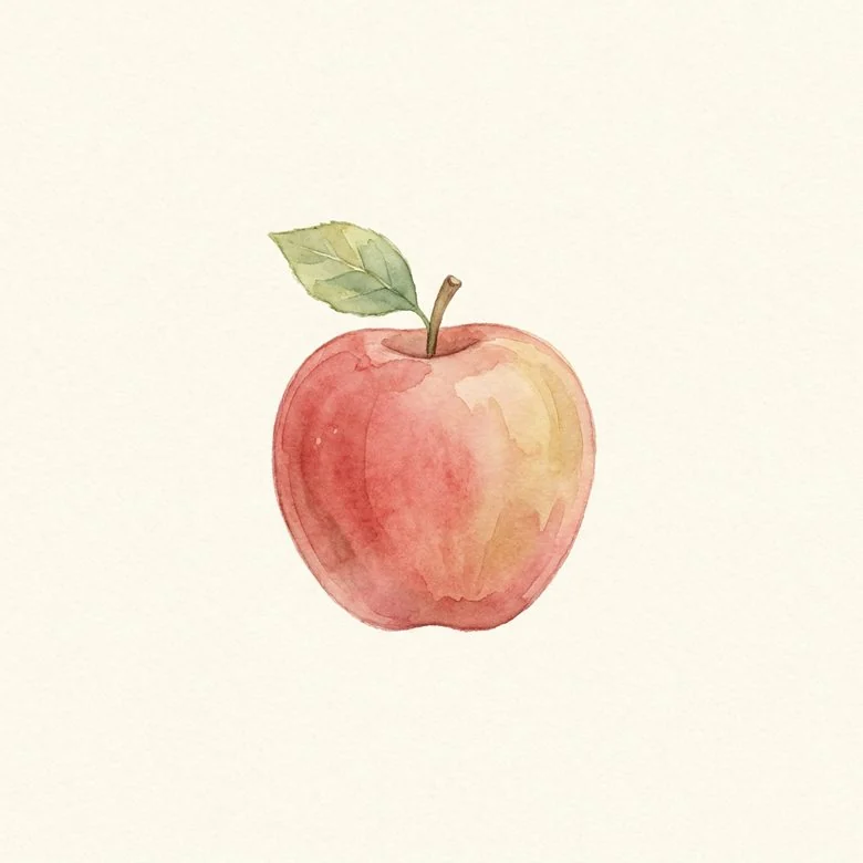 An apple