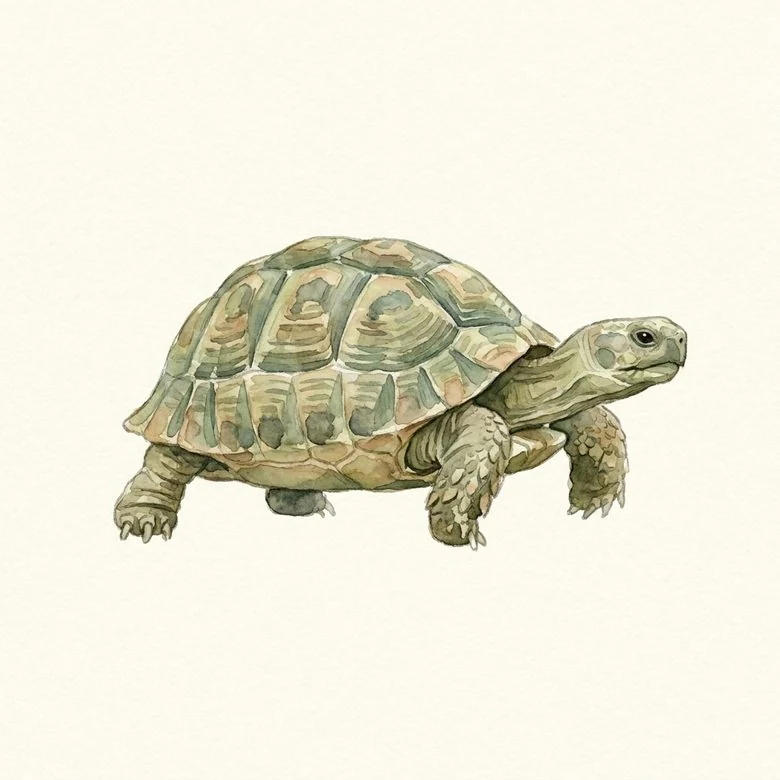 Una tortuga